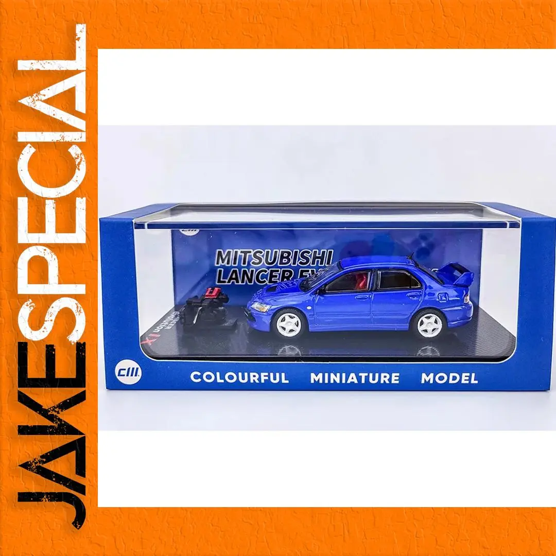 Vivid Blue 1/64 Mitsubishi Lancer EVO Model 1 Vivid Blue 1/64 Mitsubishi Lancer EVO Model