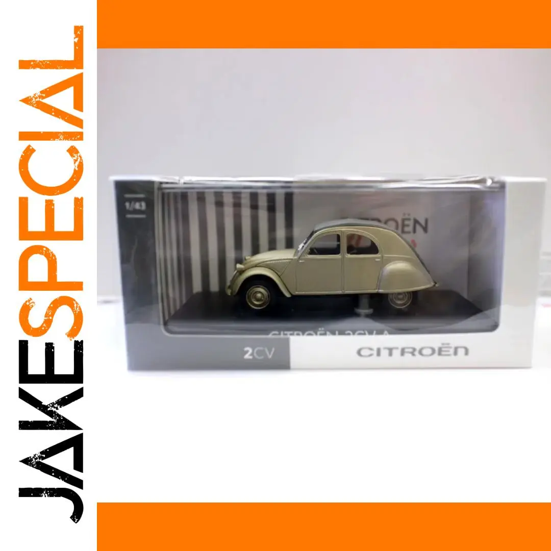 Vintage Citroën 2CV 1:43 Diecast Alloy Model 1 Vintage Citroën 2CV 1:43 Diecast Alloy Model