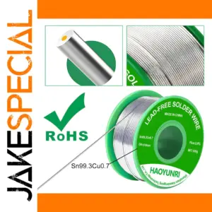 Lead-Free Solder Wire for Precise Electronics