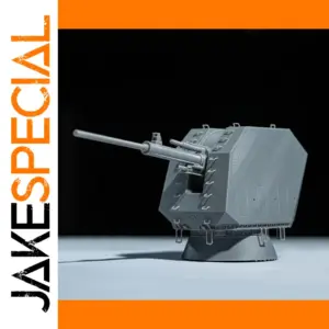 Resin Naval Gun Model for Ship Displays