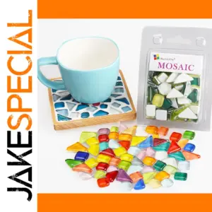 Colorful Mosaic Tile Set for DIY Crafts