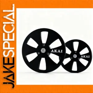 7-Inch Aluminum Take-Up Reel for Reel-to-Reel Recorders