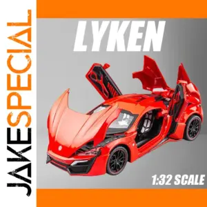 Mini Auto Lyken Hyper-Fast Sport Car Model 1:32 Scale