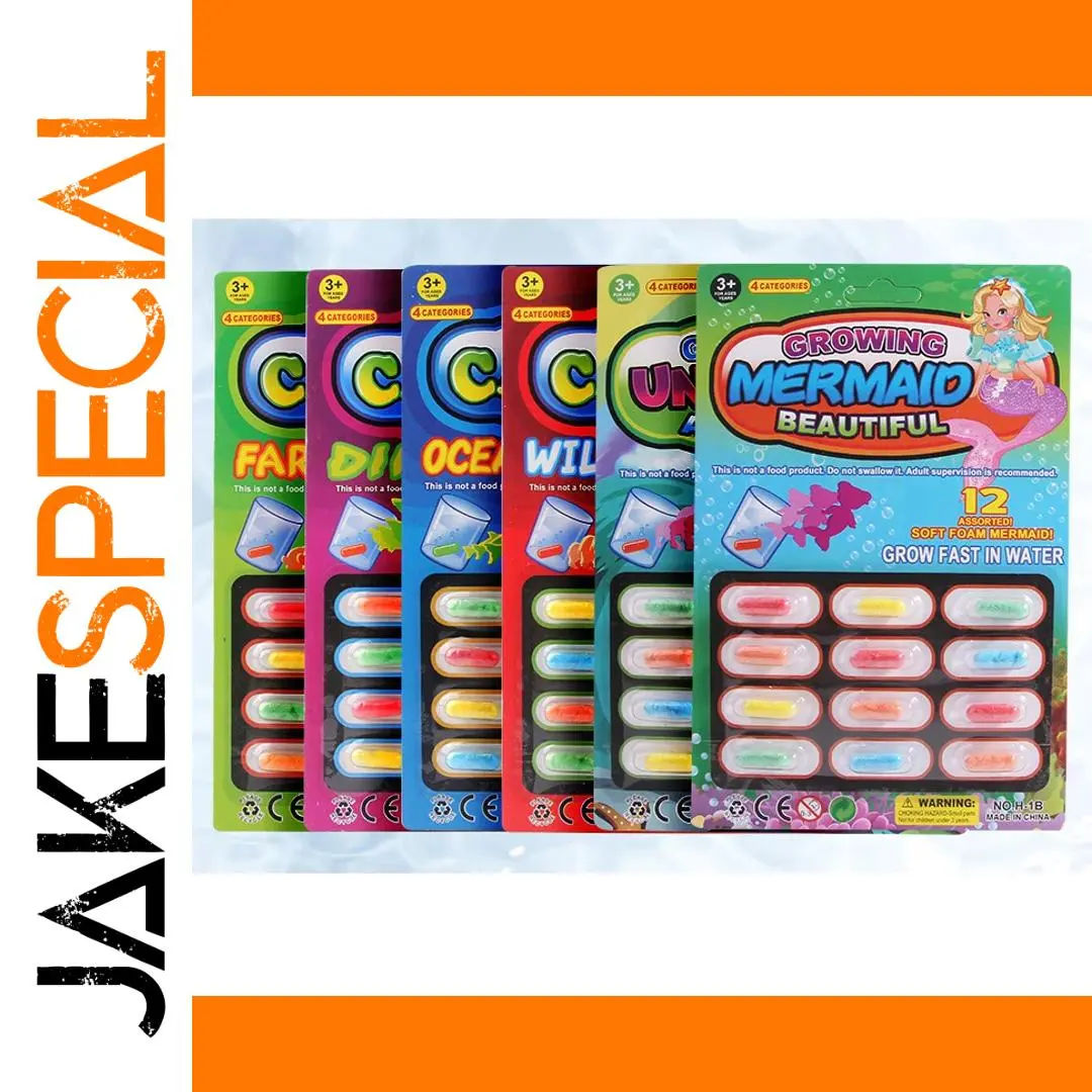 Colorful Water-Absorbing Capsule Toys Set 1 Colorful Water-Absorbing Capsule Toys Set