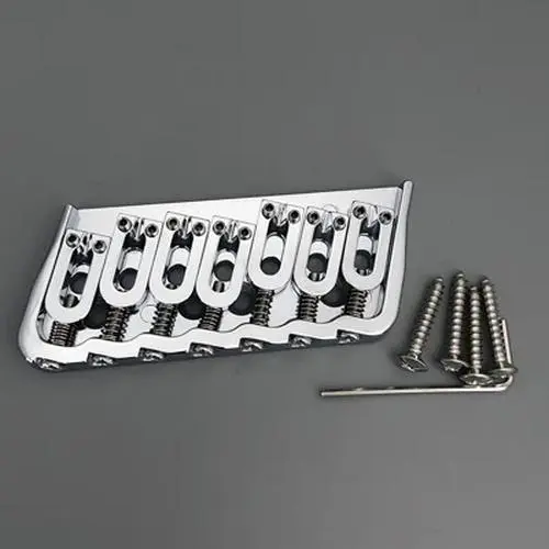 7-String Multi-Scale Guitar Bridge Black 8 7-String Multi-Scale Guitar Bridge Black - Image 8