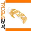 Stainless Steel Gold Fish Bracelet for Women