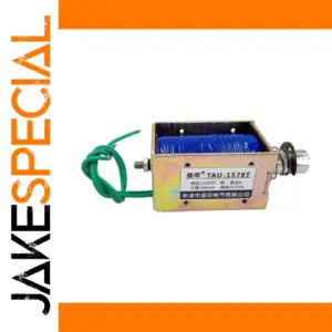 12V/24V Compact Push-Pull Solenoid for Automation