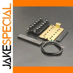 Dual-Coil Guitar Pickup Kit with Adjustable Poles