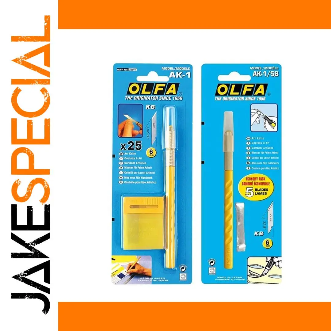 OLFA Craft Set AK-1 and AK-1/5B 1 OLFA Craft Set AK-1 and AK-1/5B