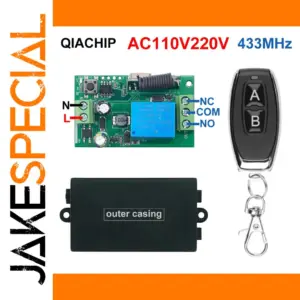 433MHz Wireless Dry Contact Switch Remote Kit
