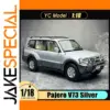 Silver Mitsubishi Pajero V73 Diecast Model 1:18 Scale