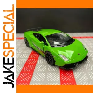Vibrant Green Lamborghini Gallardo Diecast Model
