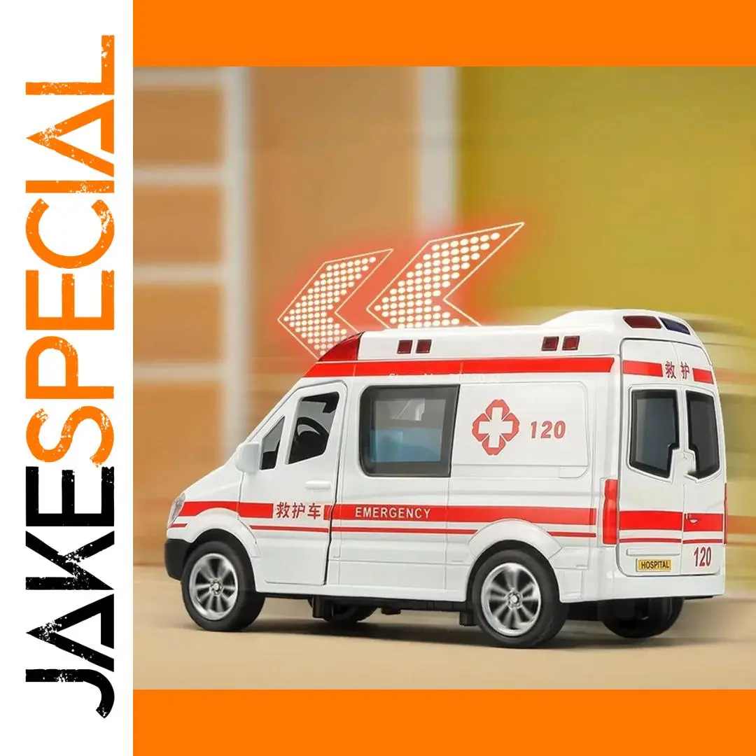 1:32 Scale Ambulance Model for Collectors 1 1:32 Scale Ambulance Model for Collectors