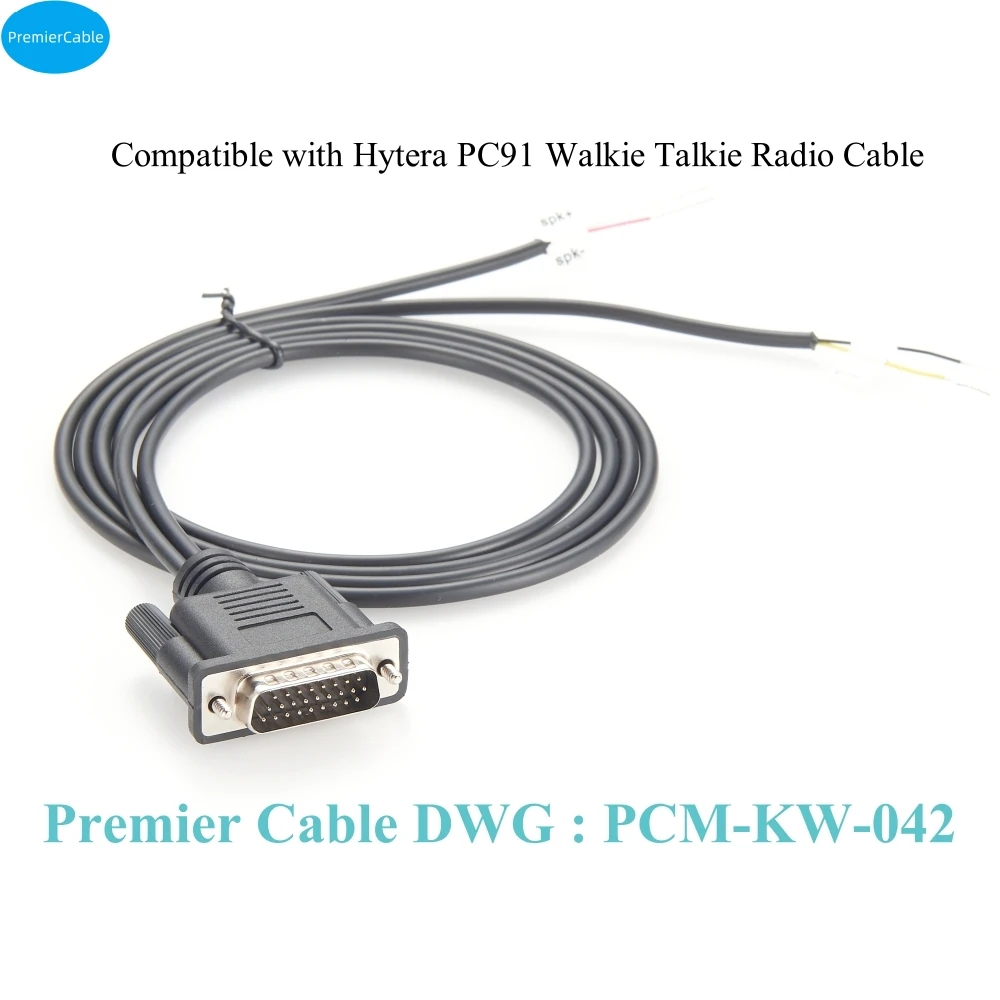 DB26 Data Cable for Hytera PC91 & MD785i Devices 2 DB26 Data Cable for Hytera PC91 & MD785i Devices - Image 2