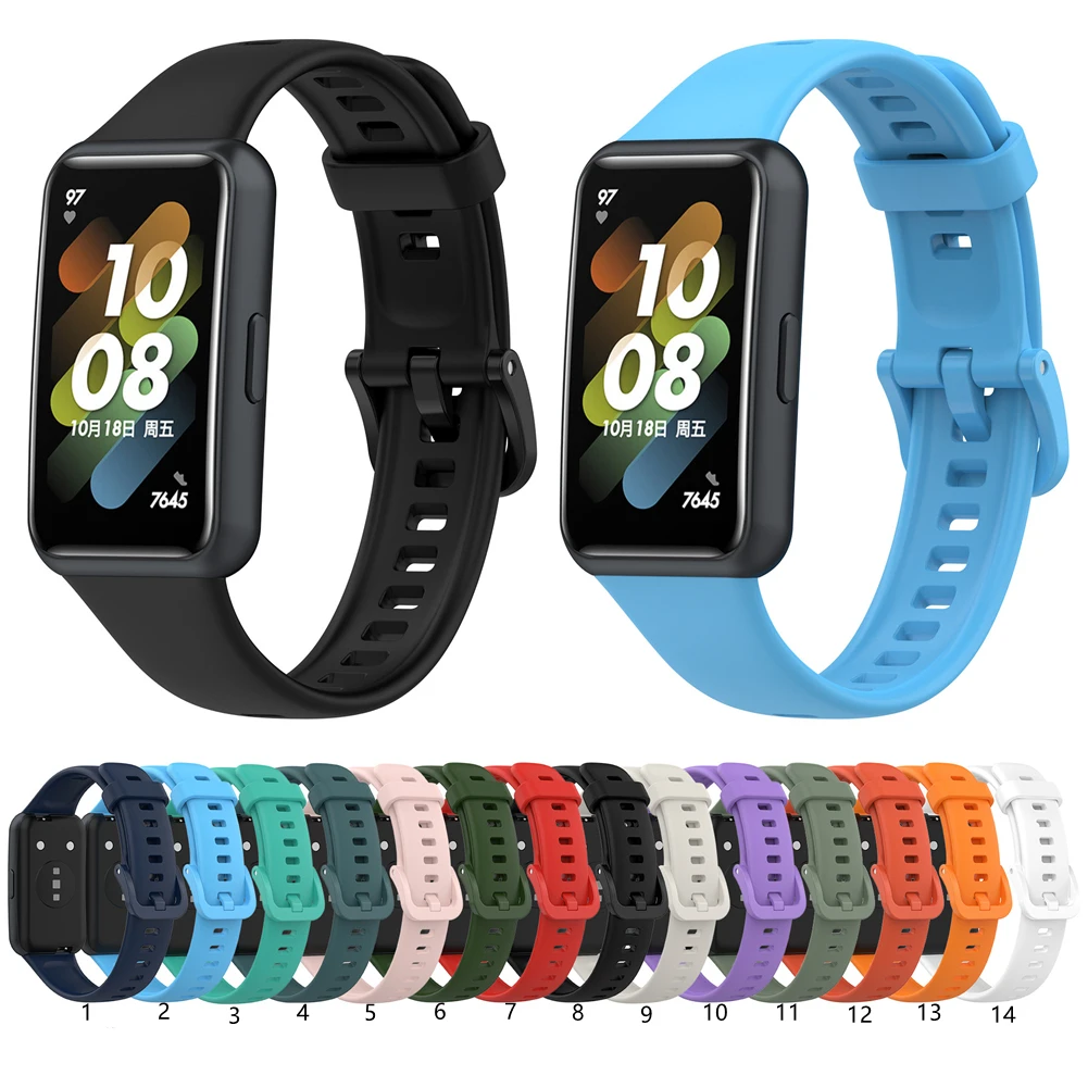 Huawei Band 7 Strap Replacement in Multiple Colors 2 Huawei Band 7 Strap Replacement in Multiple Colors - Image 2