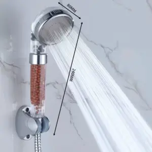 High-Pressure Round Shower Head with Multiple Modes 15 A0edc19aa57eb4cf299a2f3c62a871ef9z