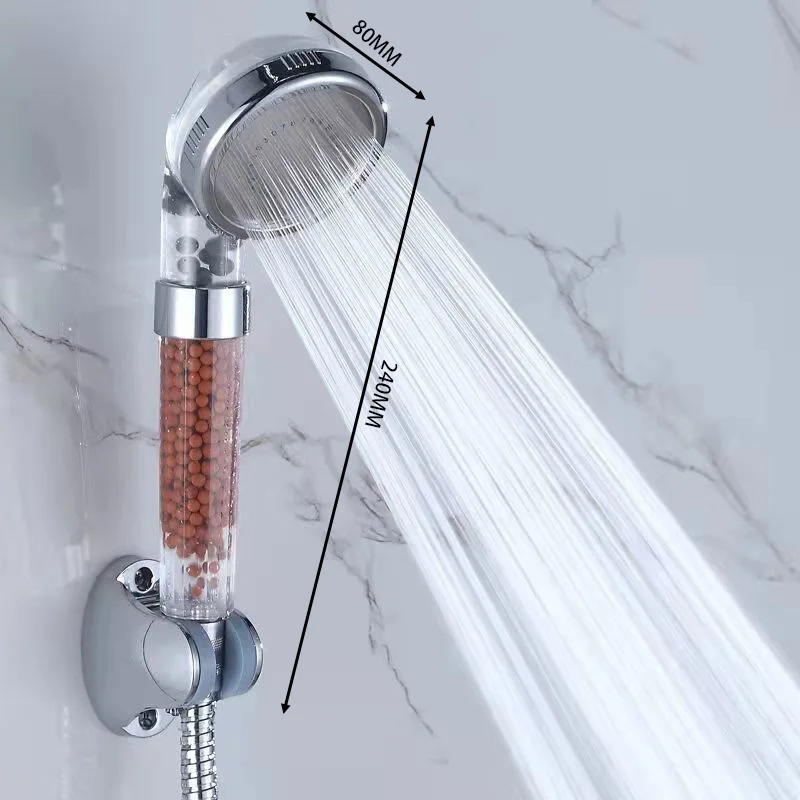 High-Pressure Round Shower Head with Multiple Modes 6 High-Pressure Round Shower Head with Multiple Modes - Image 6