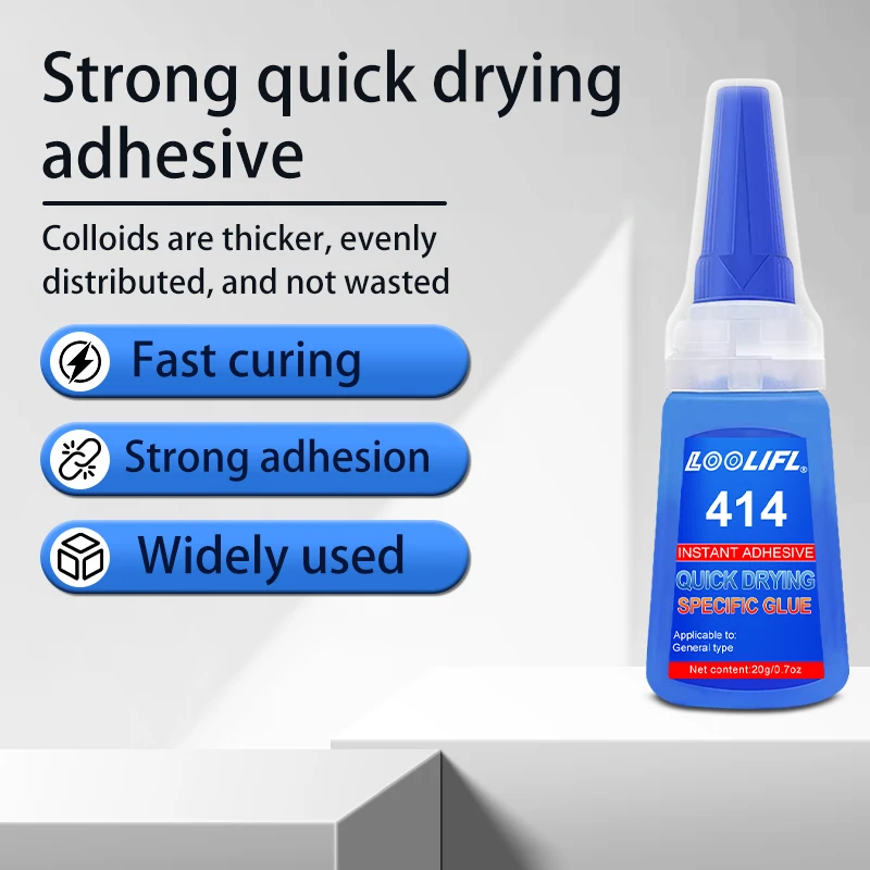LoOLIFL 414 Super Glue 20-25ml for Repairs 5 LoOLIFL 414 Super Glue 20-25ml for Repairs - Image 5