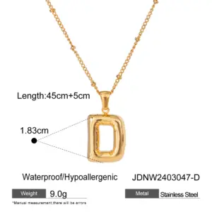 Stainless Steel Gold Layered Layered Necklace 19 A194d507af14d466091a70a5fd317e6d7A