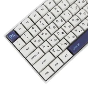 142-Key PBT Dye-Sublimated Keycap Set for Mechanical Keyboards