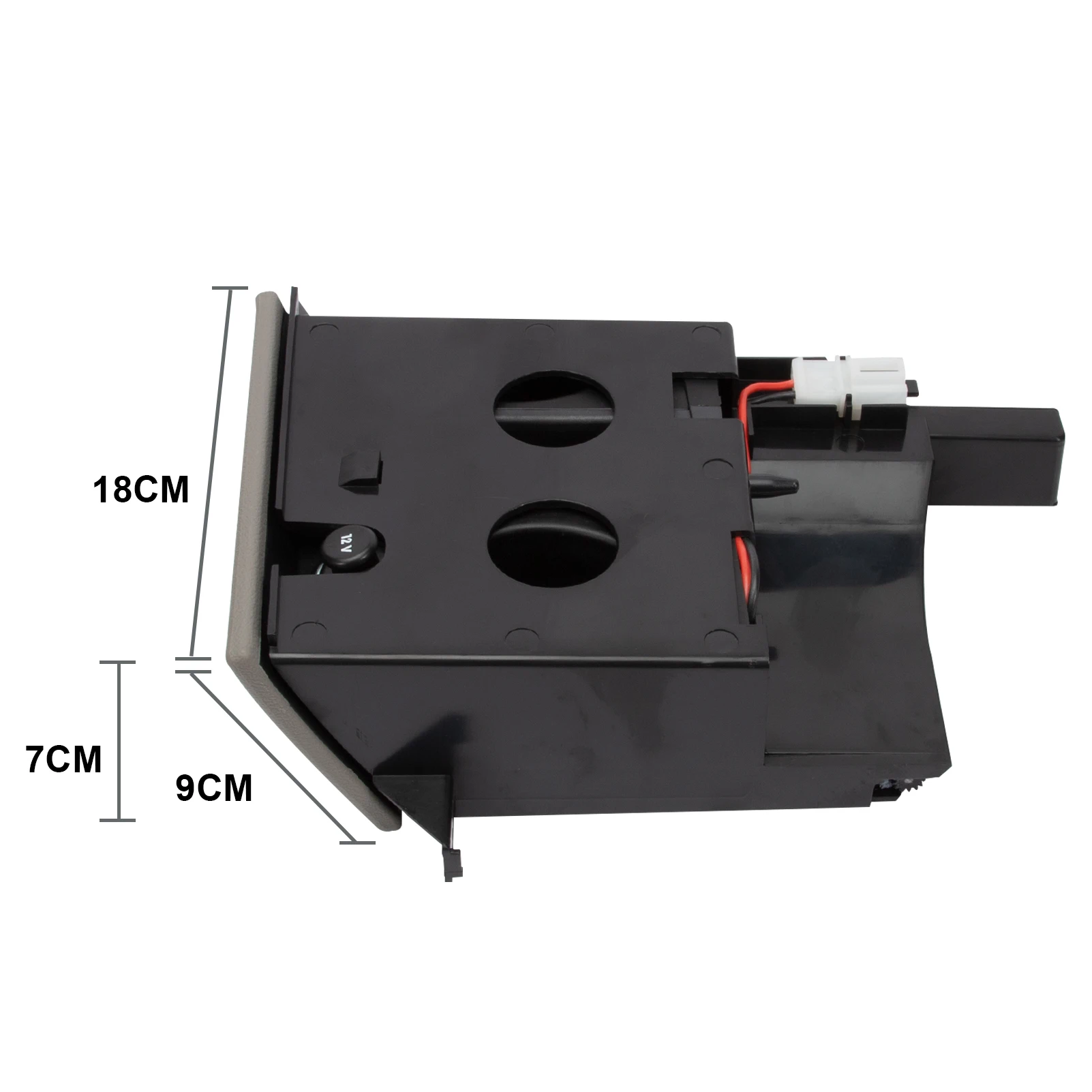 VW T5 Transporter 2003-2013 Grey Center Console Cup Holder 5 VW T5 Transporter 2003-2013 Grey Center Console Cup Holder - Image 5