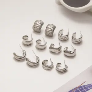 Modern Stainless Steel Gold Earrings JDE0305032 14 A2c9fdaa98e88457ba7ebcb80f9af1512o