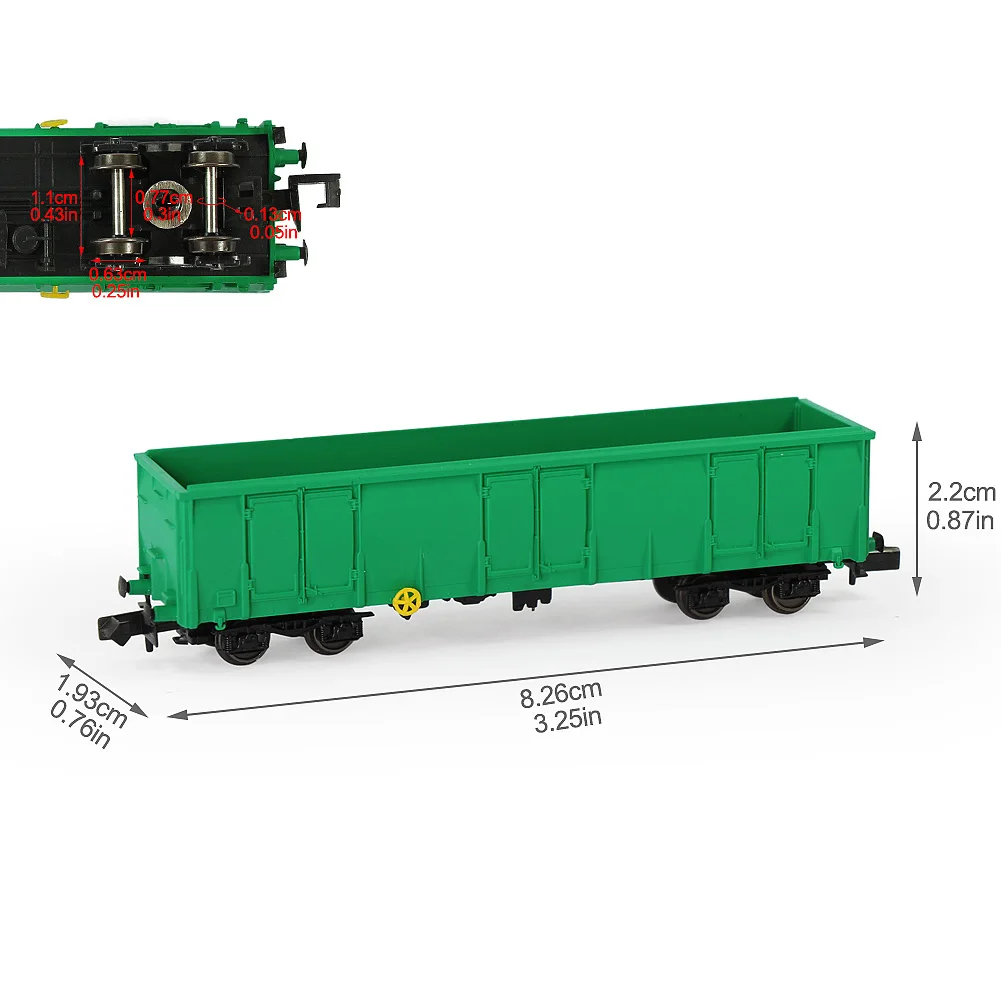Evemodel 1:150 Scale Gondola Car for N Gauge 7 Evemodel 1:150 Scale Gondola Car for N Gauge - Image 7