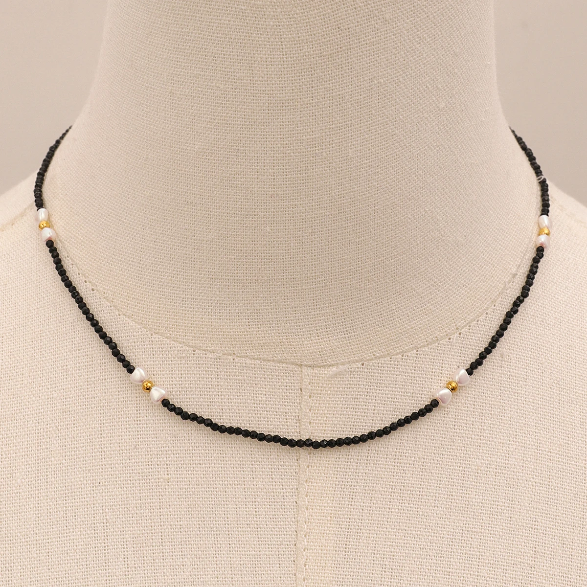 Stainless Steel Layered Necklace JDN2409005 3 Stainless Steel Layered Necklace JDN2409005 - Image 3