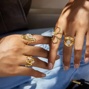 Stainless Steel Heart-Shaped Zirconia Ring 11 A57e2b3a7c0774b1185945fa9aaa157a3i