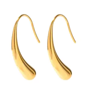 Stainless Steel Gold Hoop Earrings 14 A60ab43e2c45a4b59905ae5058ae31432H