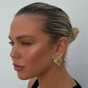 Stainless Steel Gold Butterfly Earrings 7 A6458abc3ea1f40bd98817ae77ff779e6k