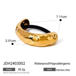 Gold Stainless Steel Double Arch Hair Pin JDH2403002 16 A66b6c9749120492e8af971e827c3ecccq