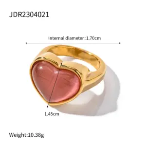 Retro-Inspired PVD Gold Stainless Steel Ring 15 A6947d795c8274efd930db83b6453e5c8U
