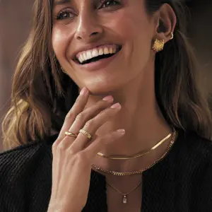 Gold Stainless Steel Geometric Earrings 9 A7257bf213a1c4ced915858201fd07a1bD