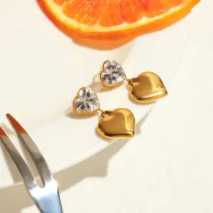 Stainless Steel Heart-Shaped Zircon Earrings 13 A765ab23832e7496cac9e99a43c487c13N