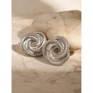 Vintage-Style Stainless Steel Gold Earrings 8 A793f1e7d7ed7439fb22b9b1e5c101c74g