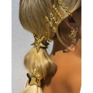 Gold Stainless Steel Nautical Hairclip