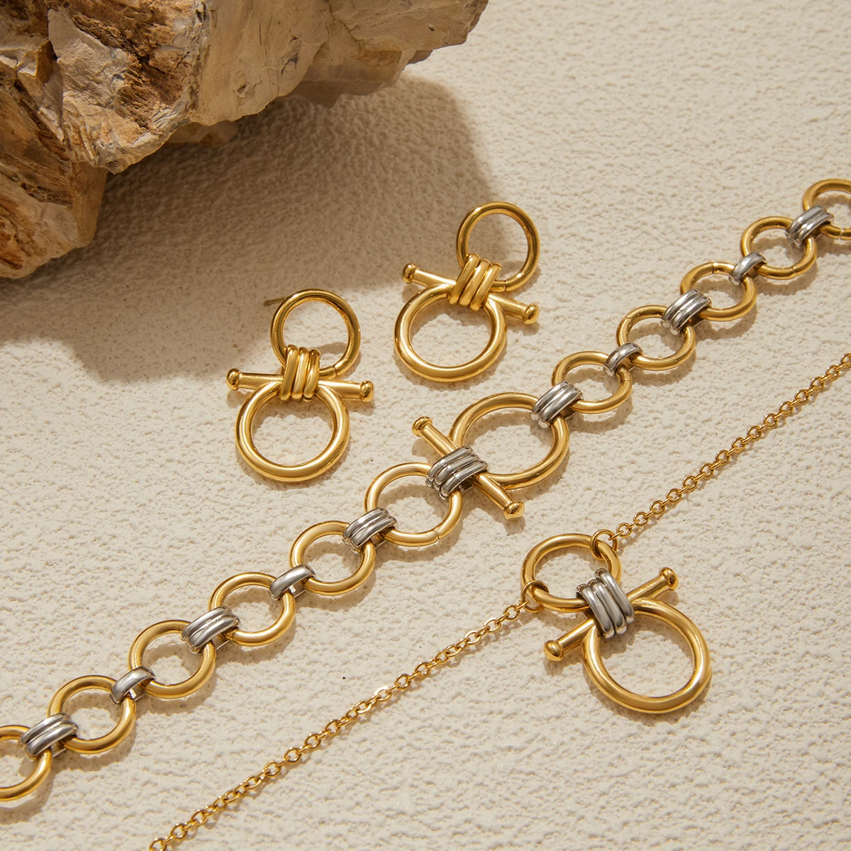 Stainless Steel Skeleton Pendant Necklace 2 Stainless Steel Skeleton Pendant Necklace - Image 2