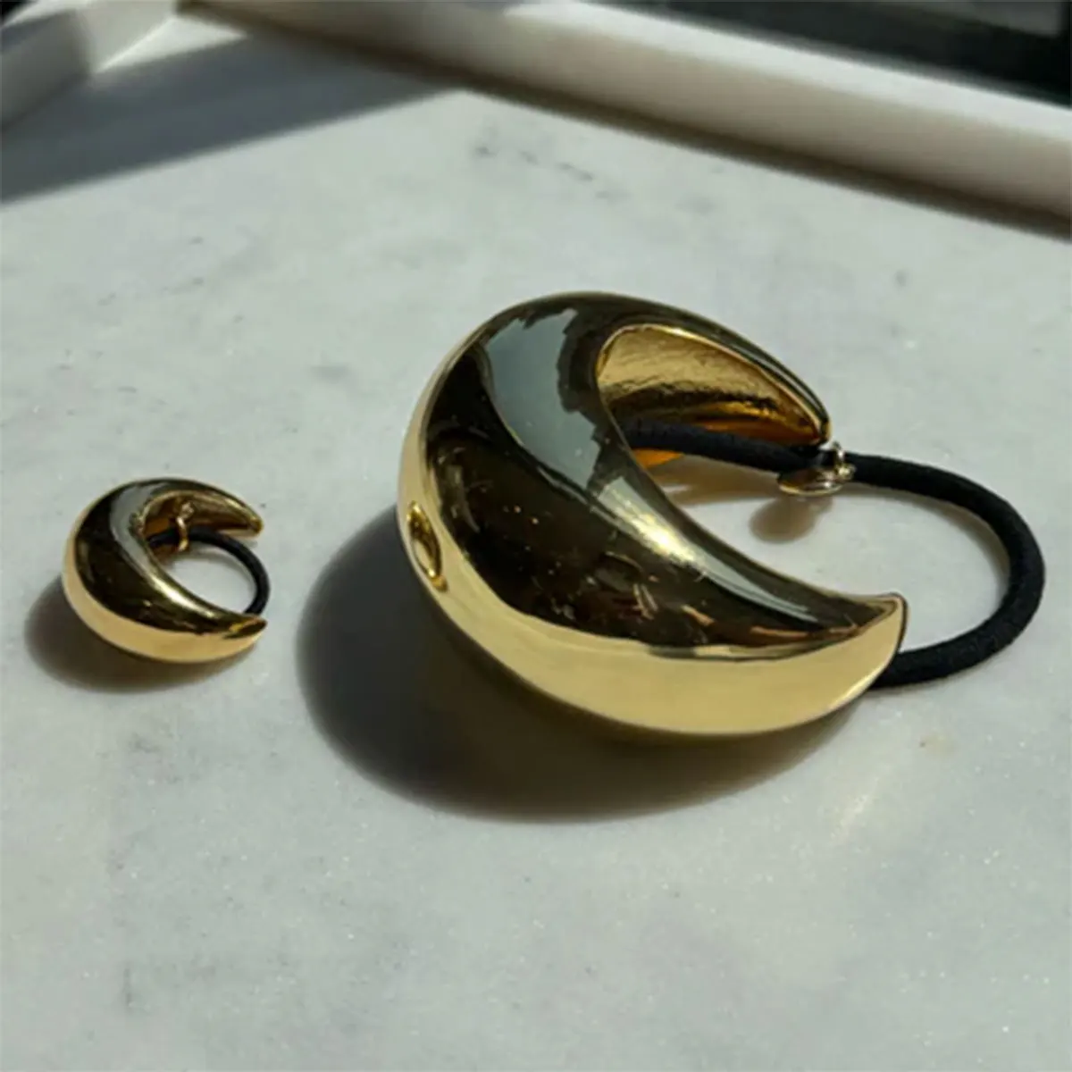 Waterproof Mini Dome Pony Cuff for Hair 2 Waterproof Mini Dome Pony Cuff for Hair - Image 2