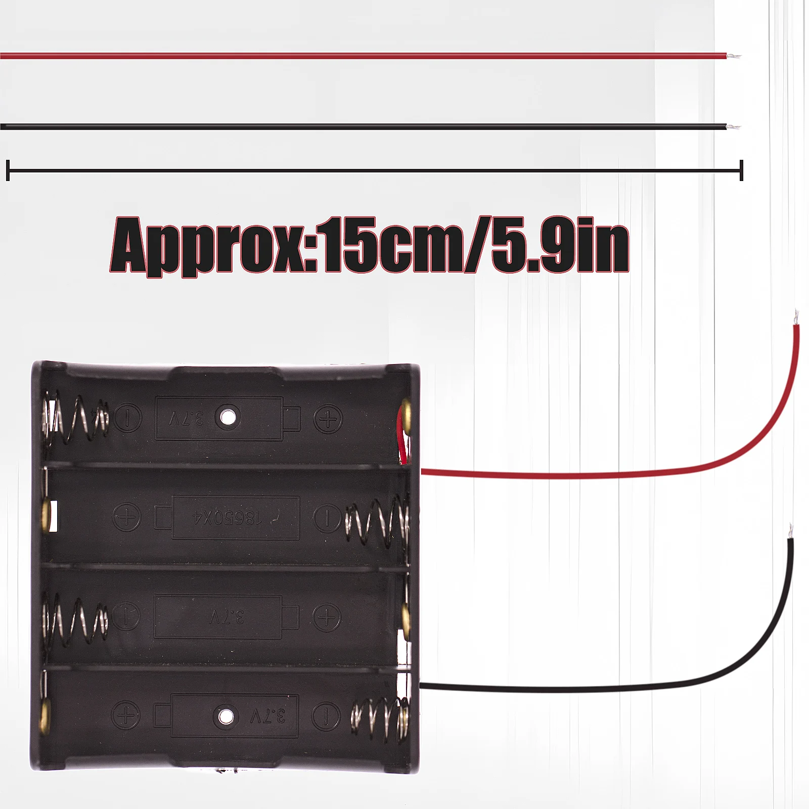 8-Pack 18650 Battery Holder Set with Multiple Configurations 3 8-Pack 18650 Battery Holder Set with Multiple Configurations - Image 3