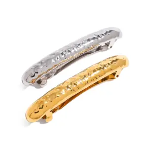 Gold Stainless Steel Hairpin with Water Drop Pattern 11 Aaba884c1a5244047bdc60eceef55f950X