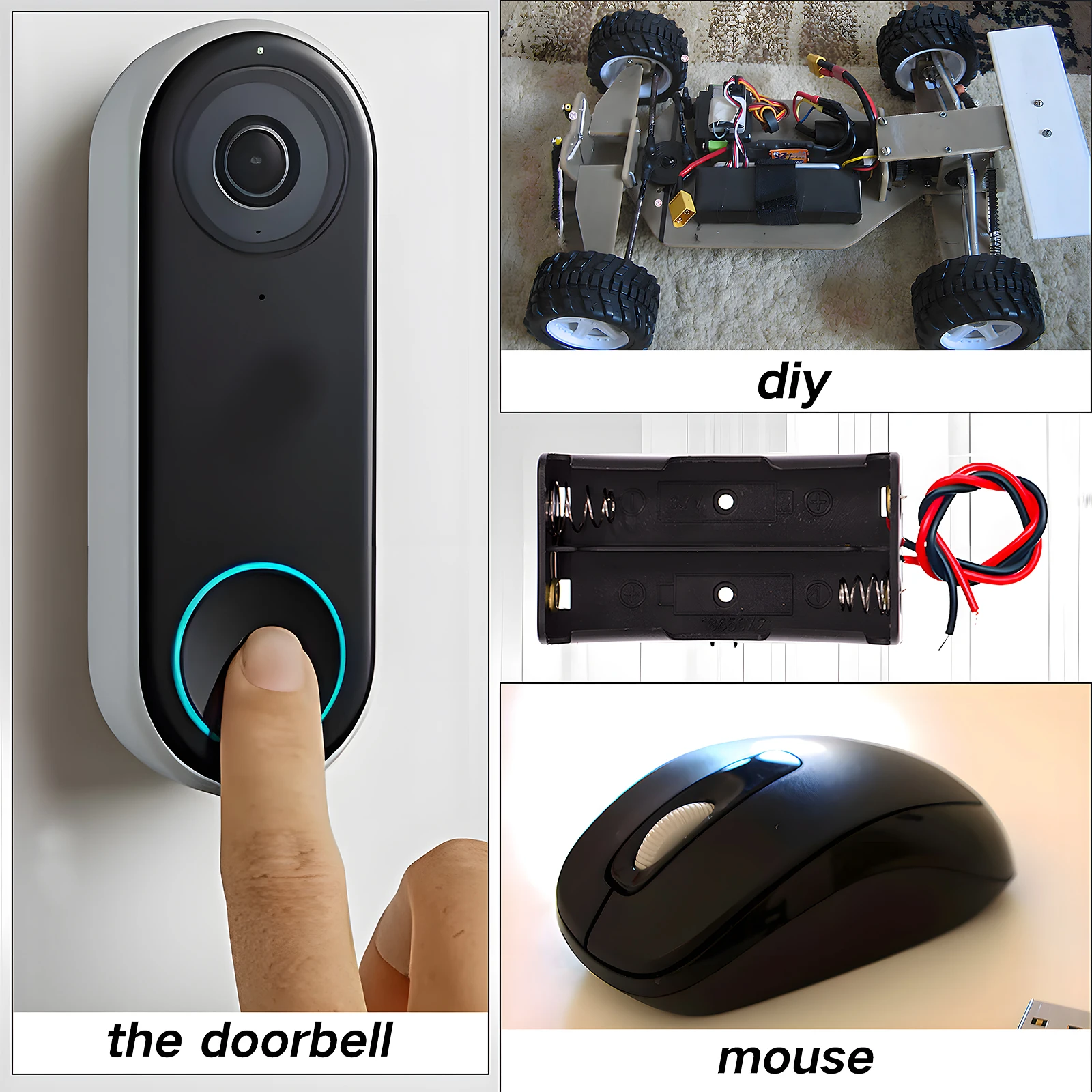 8-Pack 18650 Battery Holder Set with Multiple Configurations 5 8-Pack 18650 Battery Holder Set with Multiple Configurations - Image 5