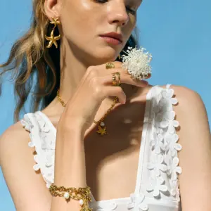 Stainless Steel Gold Starfish Earrings for Women 10 Ac1e5a8856d114711a813263cebe6a6539