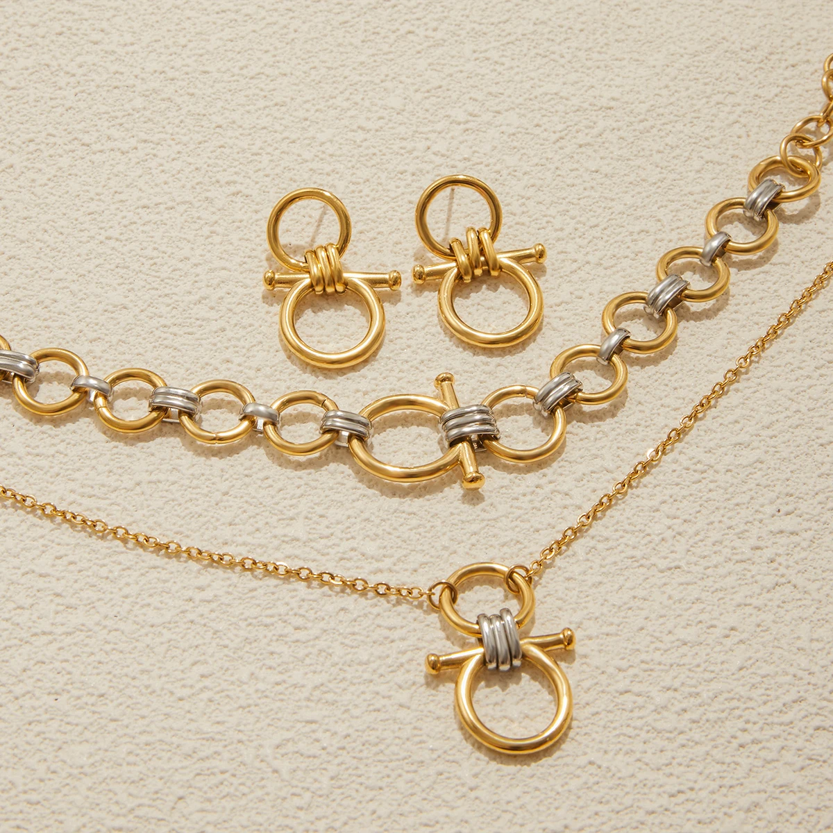 Stainless Steel Skeleton Pendant Necklace 3 Stainless Steel Skeleton Pendant Necklace - Image 3