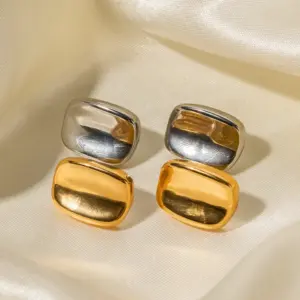 Stainless Steel Geometric Earrings for Women 9 Acee5955015ce43fc98d3672bd5f11610d