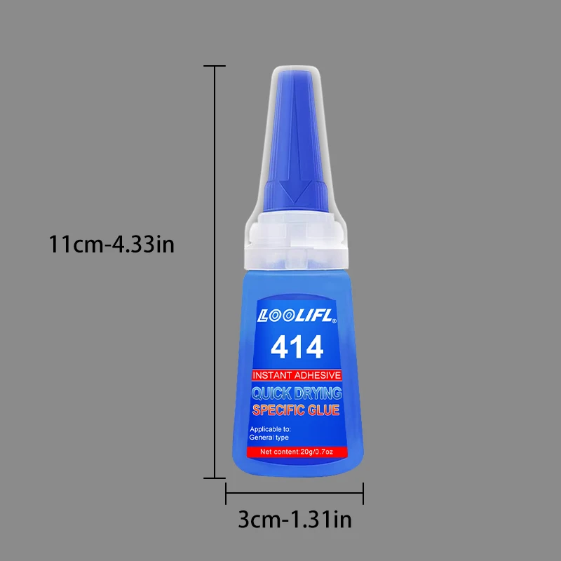 LoOLIFL 414 Super Glue 20-25ml for Repairs 6 LoOLIFL 414 Super Glue 20-25ml for Repairs - Image 6