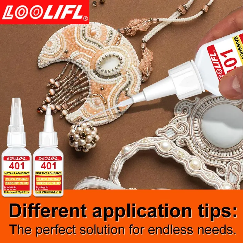 LOOLIFL 401 Super Glu 20ml Waterproof Bond 5 LOOLIFL 401 Super Glu 20ml Waterproof Bond - Image 5