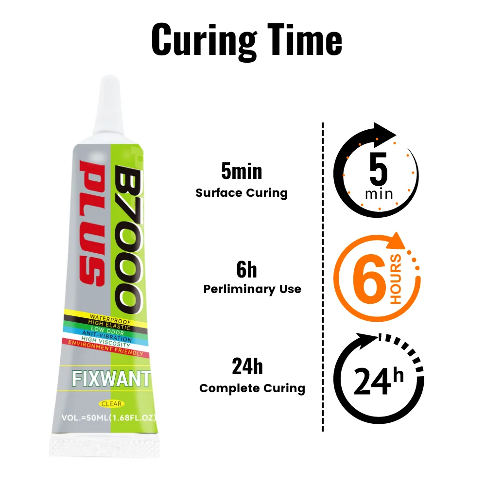 Versatile Clear B7000 PLUS Adhesive 15ML-110ML 3 Versatile Clear B7000 PLUS Adhesive 15ML-110ML - Image 3