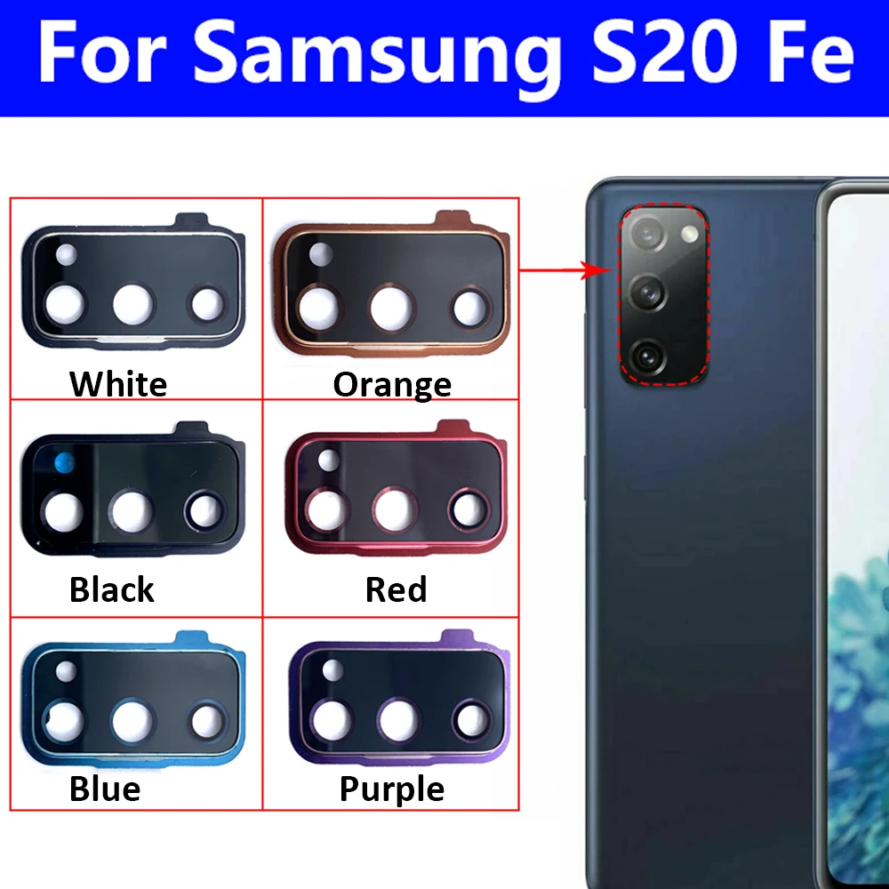 Samsung S20 Fe Rear Camera Glass Lens in Vibrant Colors 2 Samsung S20 Fe Rear Camera Glass Lens in Vibrant Colors - Image 2