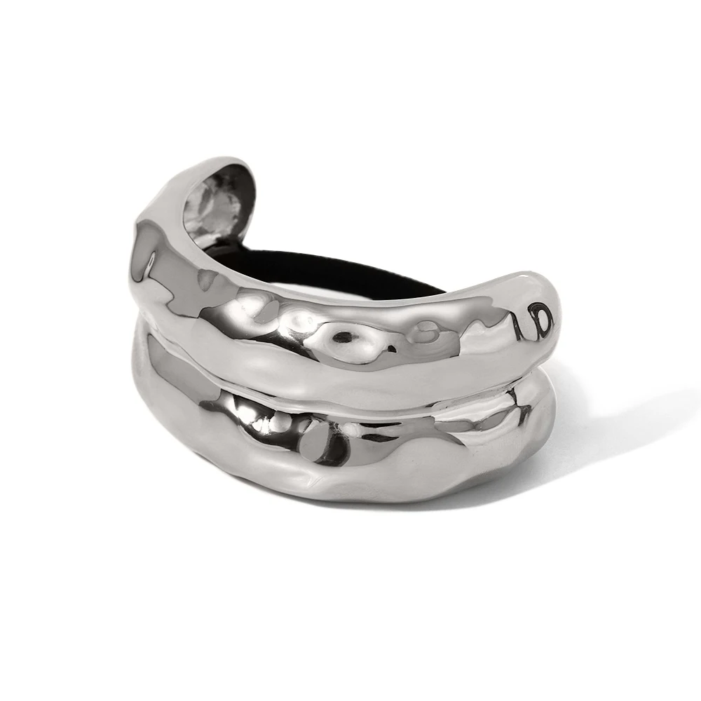 Stainless Steel Gold Geometric Headband 7 Stainless Steel Gold Geometric Headband - Image 7